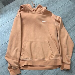 Nike Men's Peach Hoodie Sweater